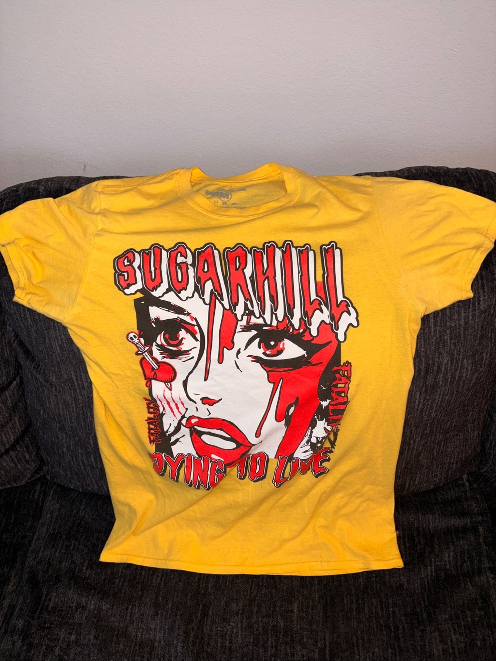 Sugarhill Graphic Short Sleeve Tee in Yellow